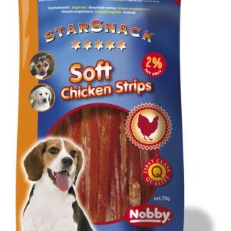 Starsnack Soft Kylling Strips 70g