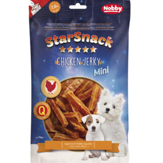 STARSNACK MINI CHICKEN JERKY 70G