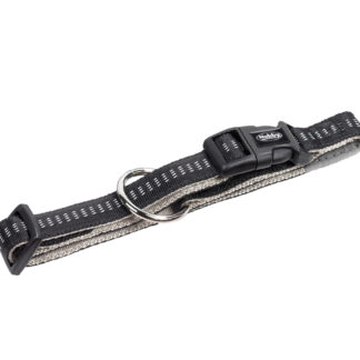 Halsbånd SOFT GRIP – Sort 30-45cm - HALSBÅND