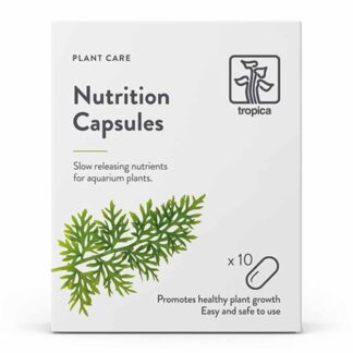 Nutrition capsules for aquarium