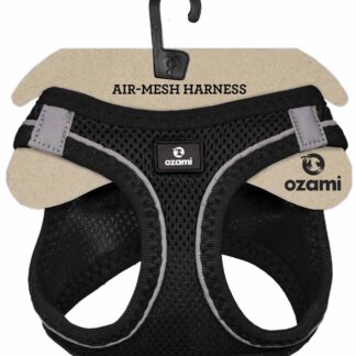 OZAMI Air-mesh sele xs sort til hunde