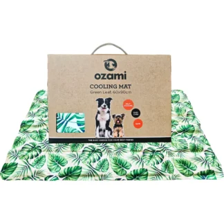 OZAMI Kølemåtte 60×90 Blade - HUNDE TILBEHØR