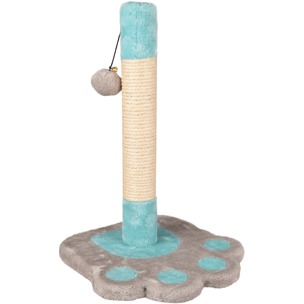 SCRATCHING TREE CYA 2 TURQUOISE/GREY 28x28x42CM
