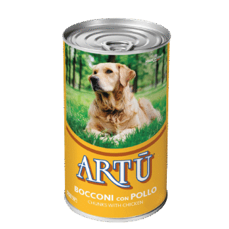 ARTU m. kylling hundefoder dåse