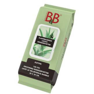 B&B BAMBUS RENSESERVIETTER pakke med 100 servietter