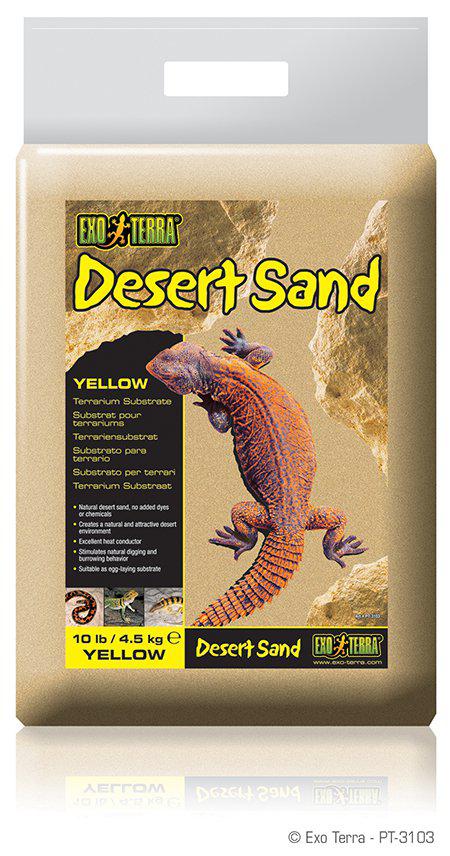 EXOTERRA Desert Sand Gul 4,5 kg