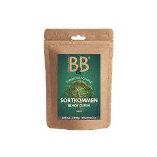 Sortkommen Superfood topping 100