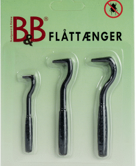 B&B Flåttænger 3 stk